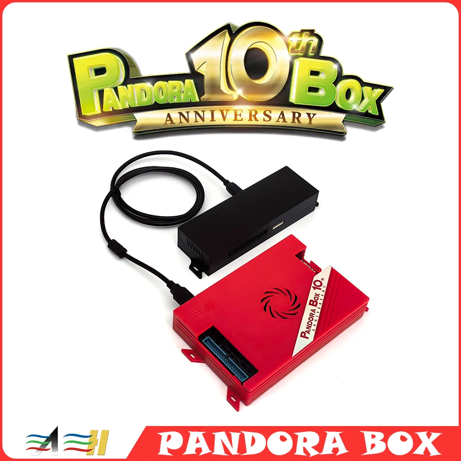 

A Pandora Box 10th 5045 in 1 match PC To Family Arcade Joystick USB Converter Board 28 PIN 4 Player Arcade Video Games PC Coin