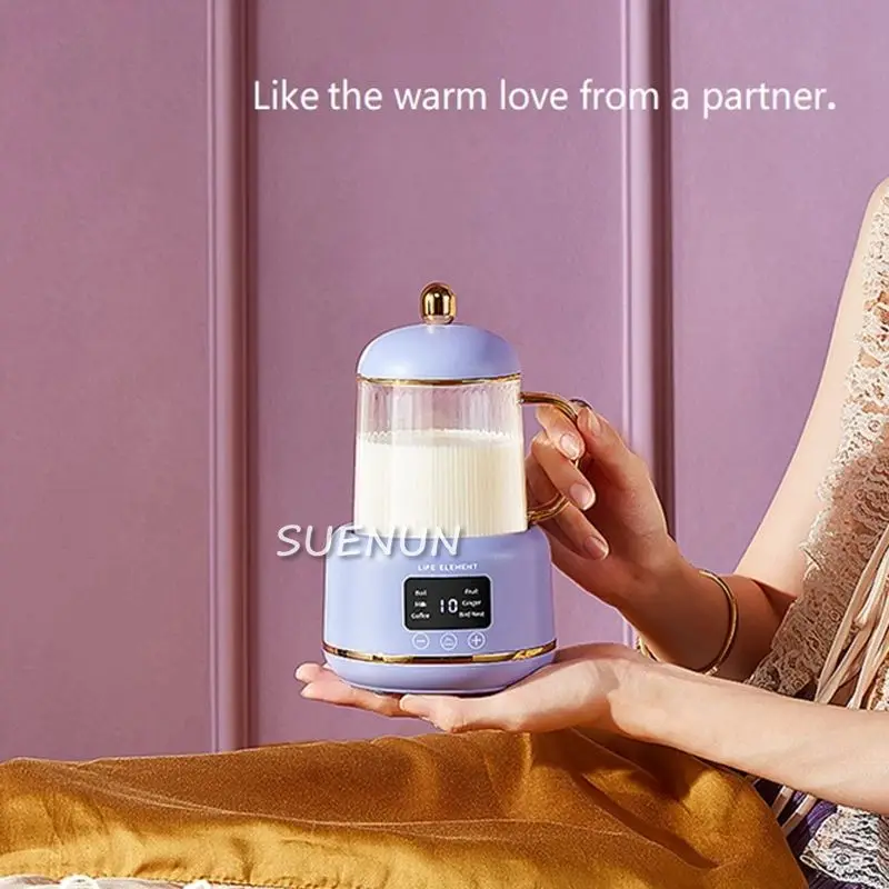 

Life elements health electric stewing cup office mini mini multi-functional hot milk teapot electric boiling cup