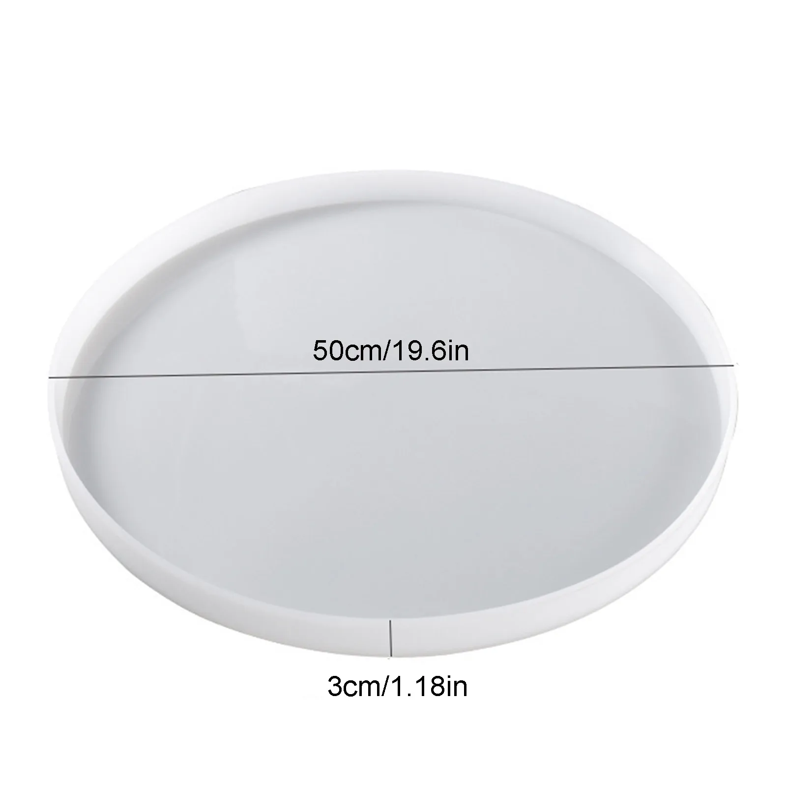 Much Cost Make Epoxy Table  Extra Large Silicone Molds Resin Table - 60cm  Diy Round - Aliexpress