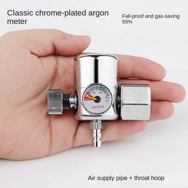 

Gas-Saving Energy-Saving Anti-Fall Argon Arc Welding Meter Pure Copper Pressure Reducing Valve Stainless Steel Welding Machine