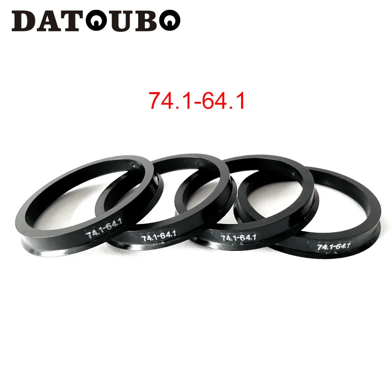 4 pcs 74.1 to 64.1 mm wheel hub centric rings Car accessory