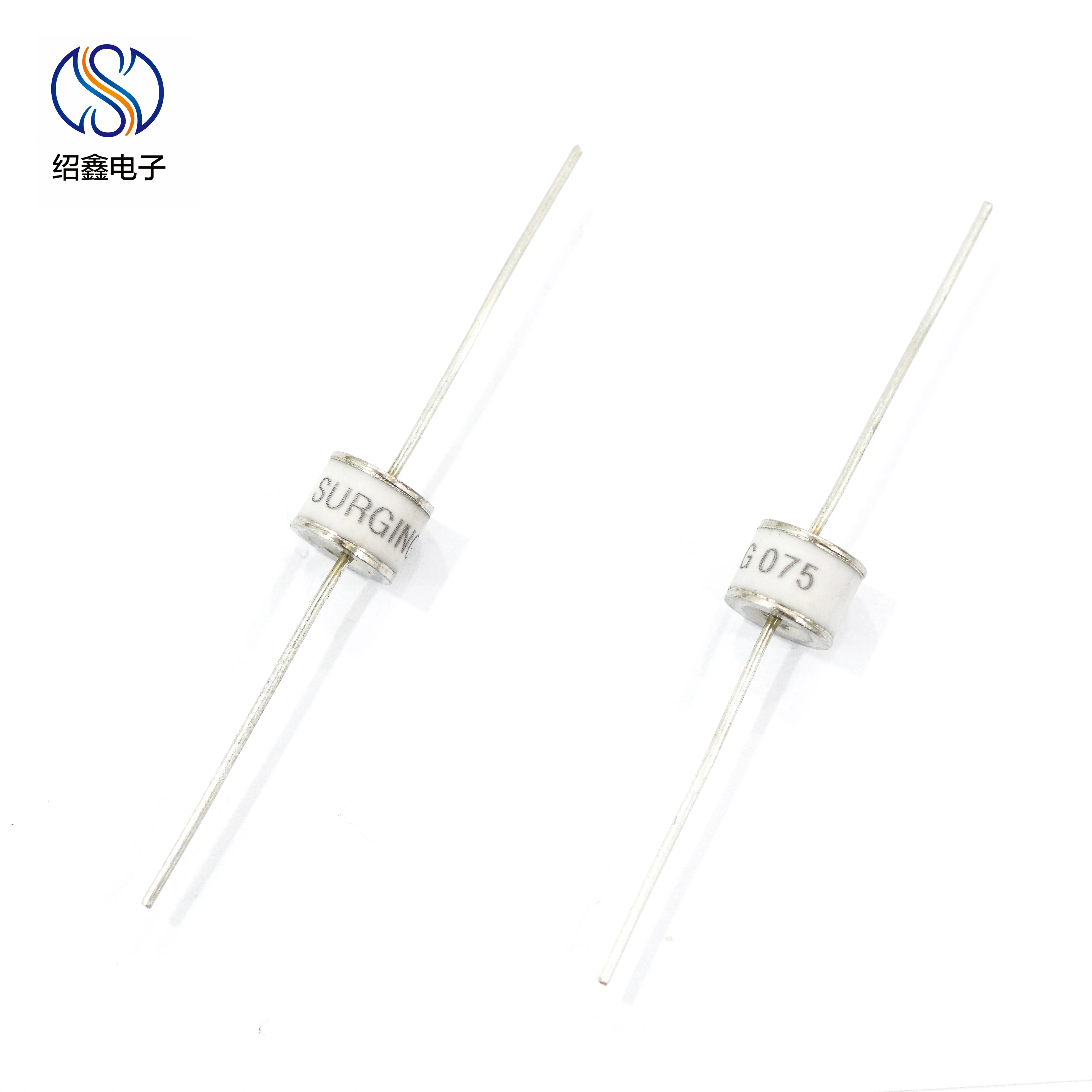 5PCS/LOT ceramic gas discharge tube 8X6MM 8*6mm B8G/SX81/2R-70/75/90/150/230/470V 1000V 2000V 2500V 3000V 3600V Surge protective glass tube fuse kit glass tube fuses ceramic fuse tube fuses surge protective device