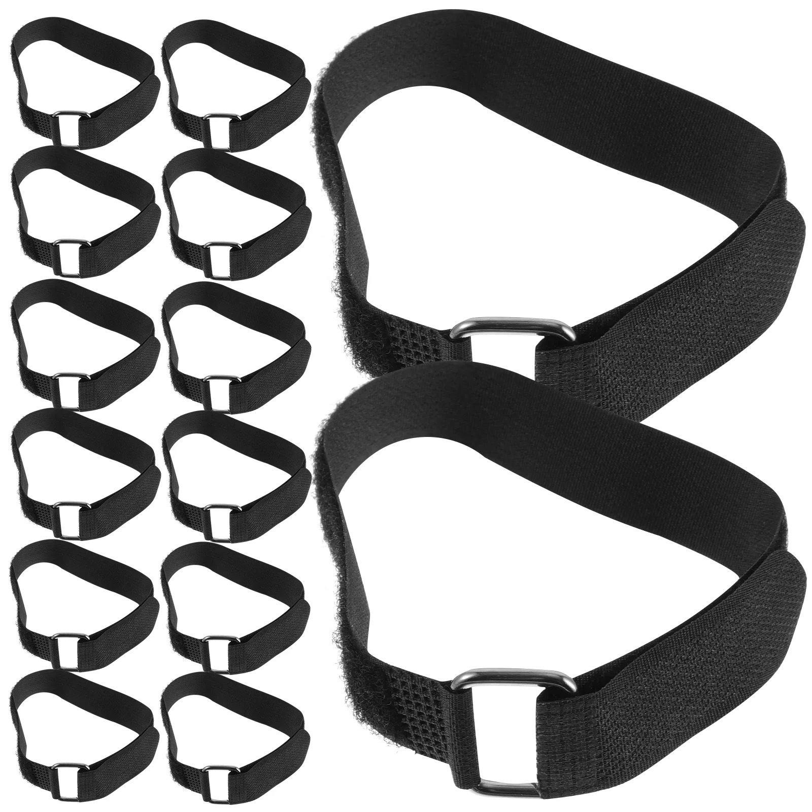 

25 Pcs Metal Buckle Strap Baseball Catchers Gear Straps Leg Guard for Replacement Shin Security Fixed Sports Supply
