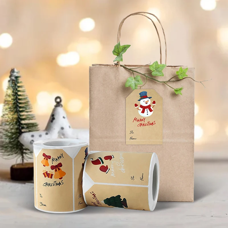 Рисунок 5 - Набор рождественских этикеток