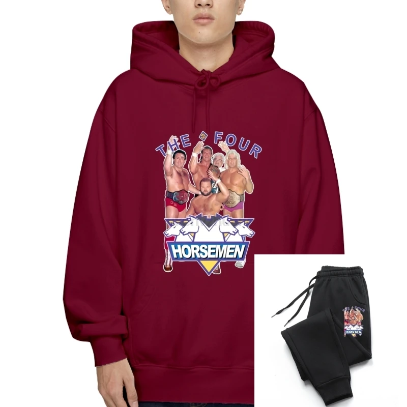 

HOT deals The Four Horsemen NWA Ric Flair Retro Legend Classic Fan Outerwear