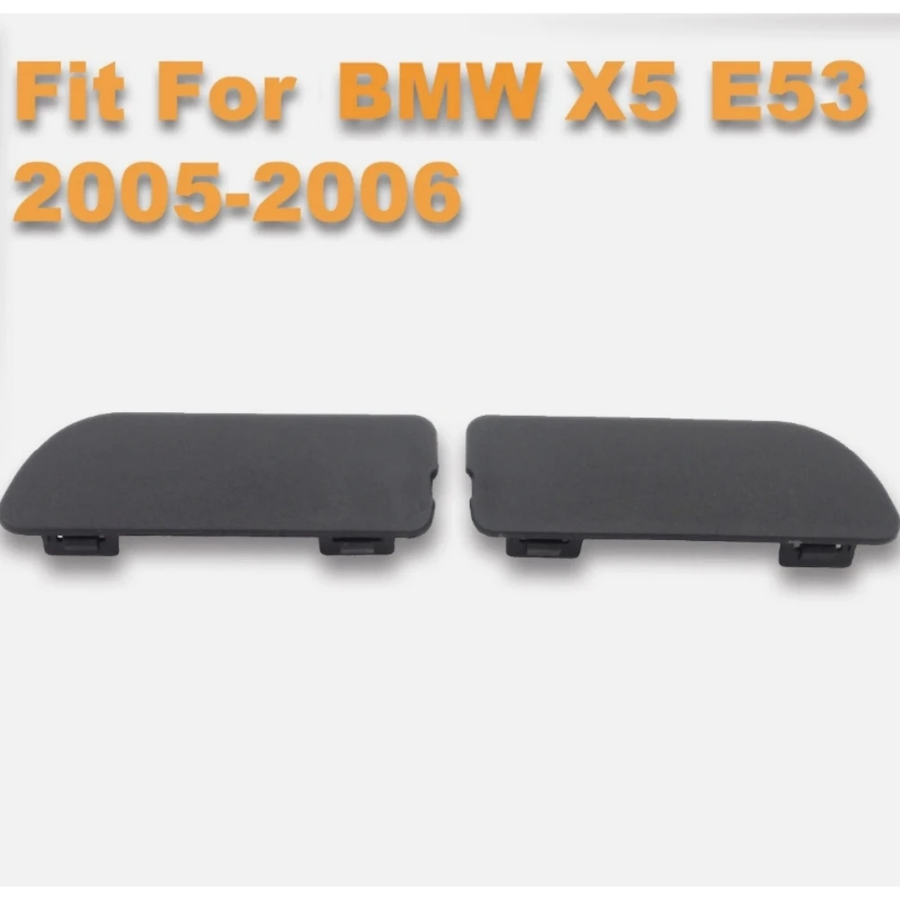 FRONT BUMPER TRAILER COVER 51117116671 51117116672 For BMW X5 E53 2004-2006