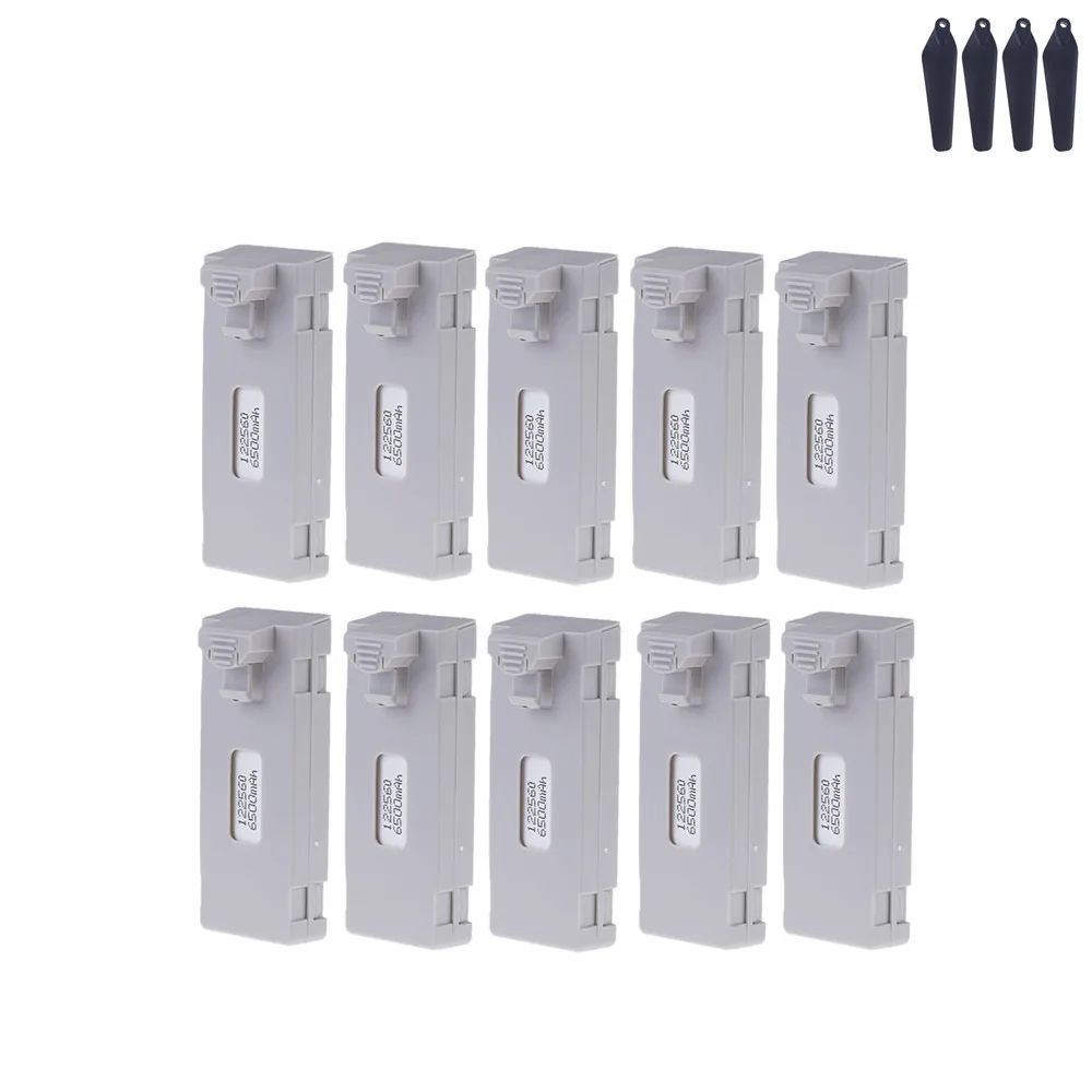 ตัวเลือกสินค้า แบตเตอรี่โดรน 3.7V 6500mAh สำหรับ E88 E99 P1 และอื่นๆ
