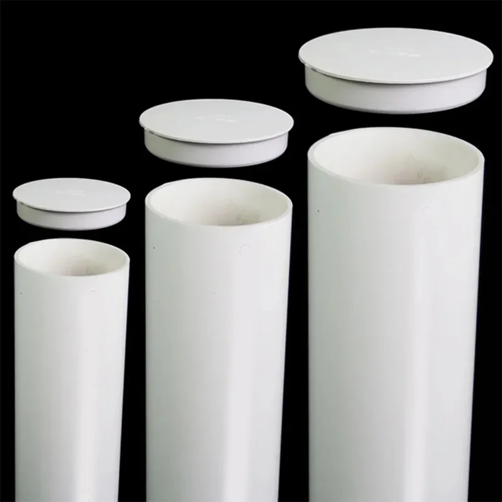 Pipe Cap 50-160mm Thickened PVC Inner Blocking Cap Sewer Pipe Protective Cover Insert Drainage Protection Cover