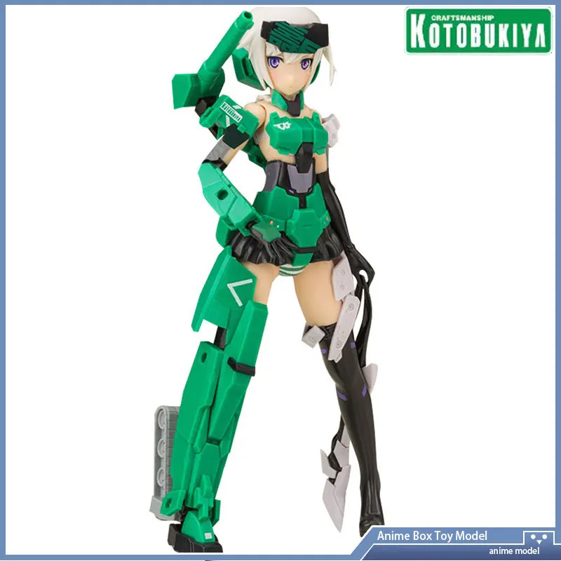 

[In Stock] Original Genuine Kotobukiya Frame Arms Girl FG020 Gourai Green Craftsmanship Form Anime Figure Mobile Suit Girl