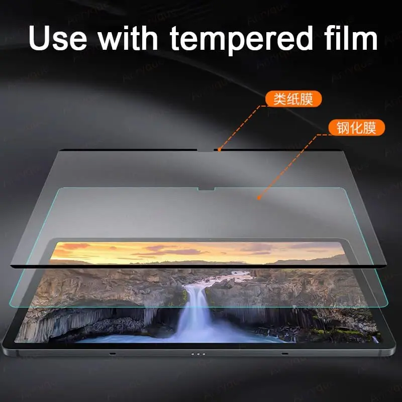 Paper Magnetic Like Screen Protector For Samsung Galaxy Tab S10/S9 Ultra 14.6 Inch S8 Ultra Tablet Detachable Screen Film 5