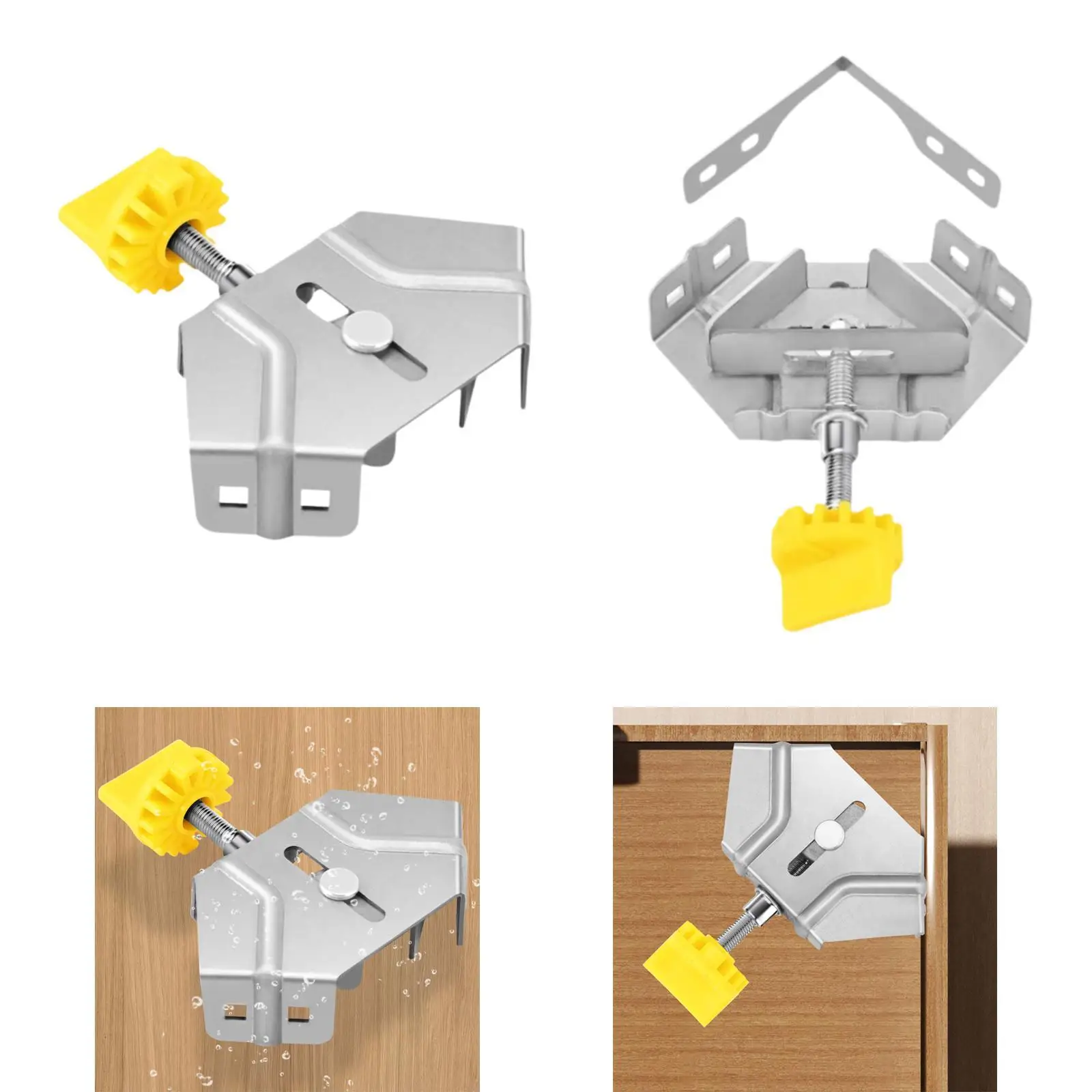 90 Degree Right Angle Clamp Corner Clamp Steel with Jaw for Woodworking for 90 Degree Right Angle Clamp Corner Clamp Steel with Jaw for Woodworking for