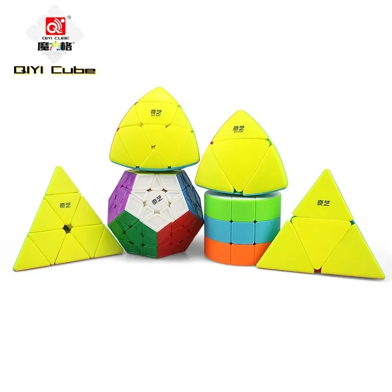 【Top-Rated Product】 QiYi Cube 2x2 3x3 4x4 5x5 Mirror Pyraminx Skewb SQ1Special Professional Speed Puzzle 2x2Children Toy Cubo Magico developme.