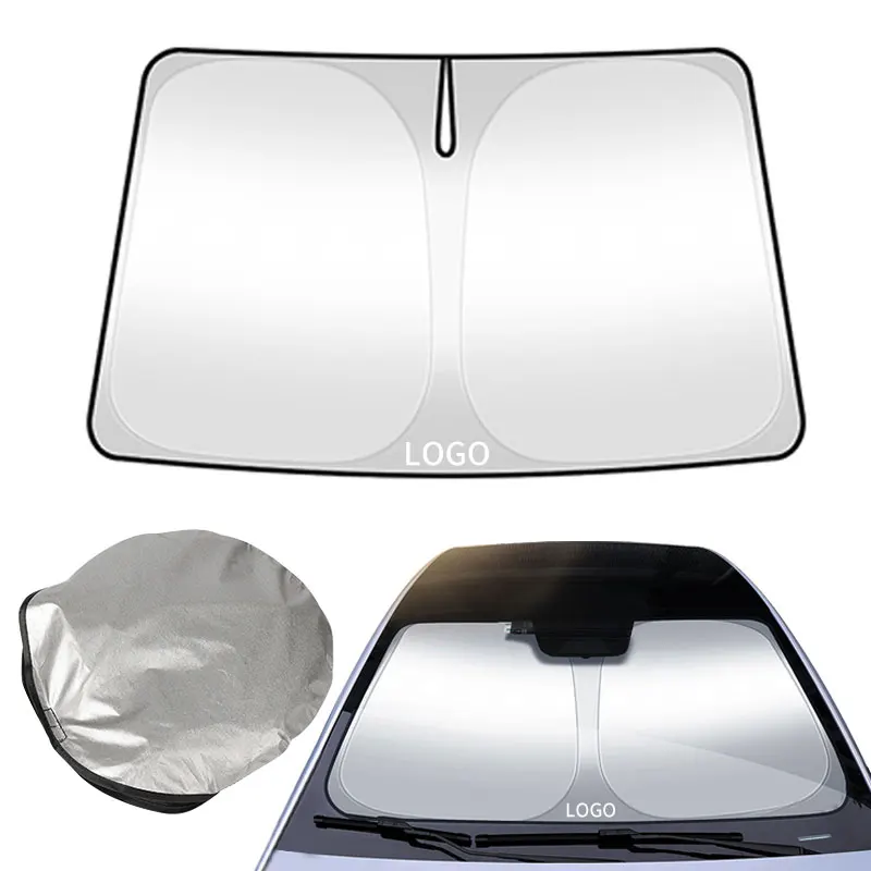 Car Window Sun Shade Protector Summer Sun Shade Windshield Visor For