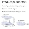 Paper lifting elastic support Tissue lifting spring holder Lifting spring bracket Suitable for inside the paper drawing box 6