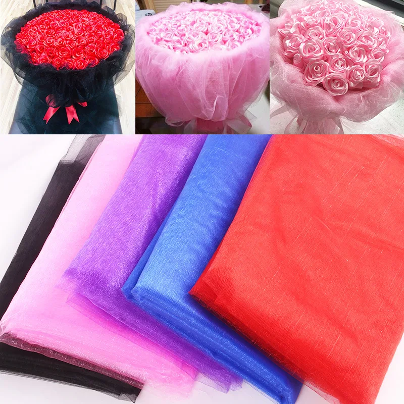 47/70/150cm Yard Ribbons 7.5/24M Flower packing bouquet make DIY Handcraft art f wedding Valentine Mother