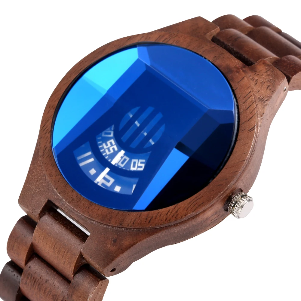 

Fashion Retro Walnut/Zebrawood/Red Wood/Ebony Watch Case Quartz Men Watch Full Wooden Bracelet Band Folding Clasp Man Wristwatch