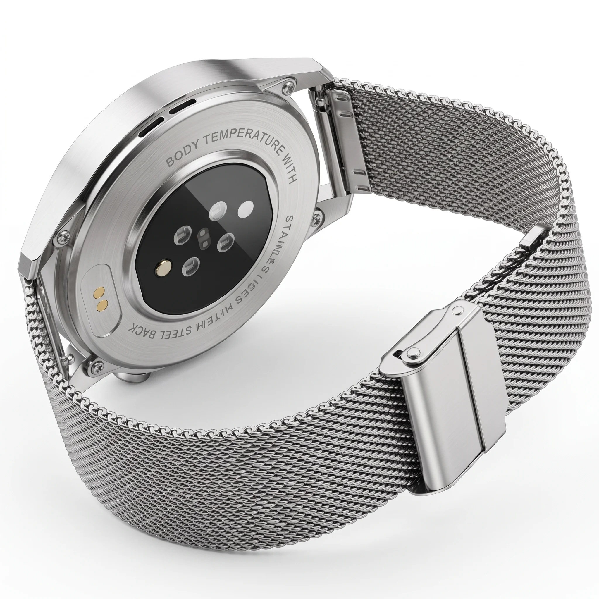 Elegant Stainless Steel Milanese Loop Watch Band – Quick Release Mesh Strap Bracelet