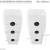 Well Made One Piece Pedestal Sink Washhand Stand Bathroom Furniture Sinks Fixture Home Improvement 4
