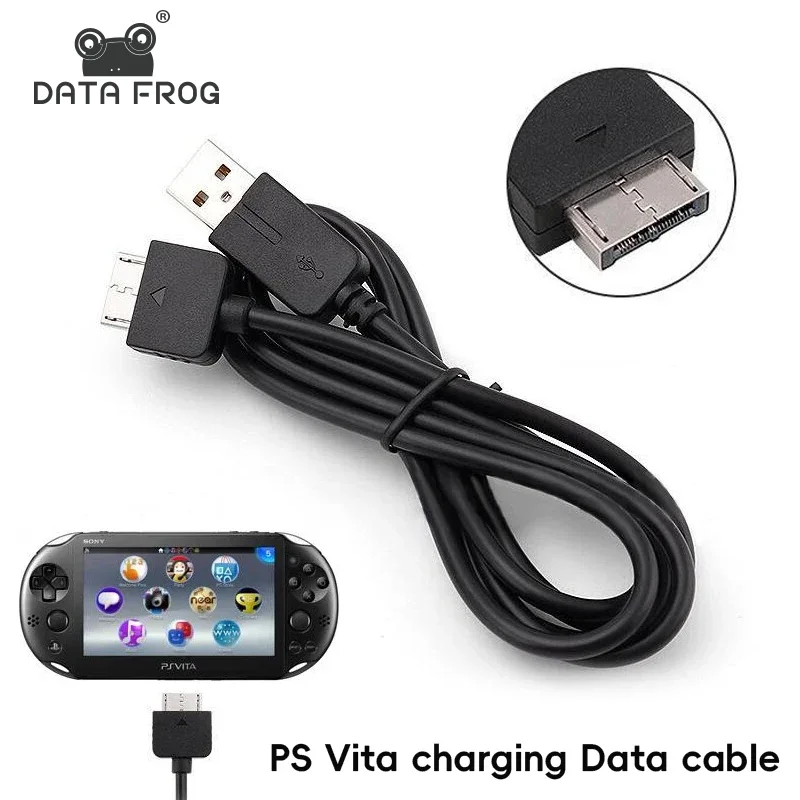 데이터 프로그 USB 충전기 데이터 전송 케이블 (PS Vita 1000 / PSV1000용) 전원 충전 코드