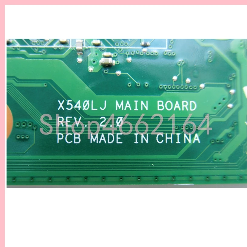 Placa-mãe do Portátil para Asus X540lj i3 i5 i7 Processador Central 0g 4g Ram Uma Dis X540l A540la F540la K540la R540la X540lj - Imagem 2