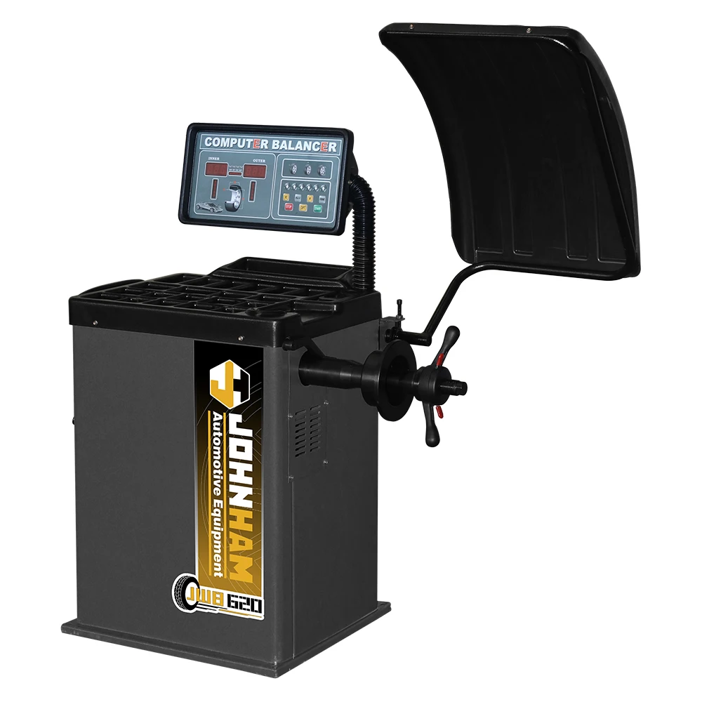 Johnham Semi-automatic Car Wheel Balancer JWB620 Useful Tire Balancing Machine For Car Repair Equipment
