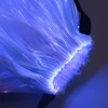 Optical Fiber Fabric Intelligent Luminous Drawstring Bag Colorful LED Backpack Outdoor Running Sport Bag 파우치 сумка Bolsa De Tela 3