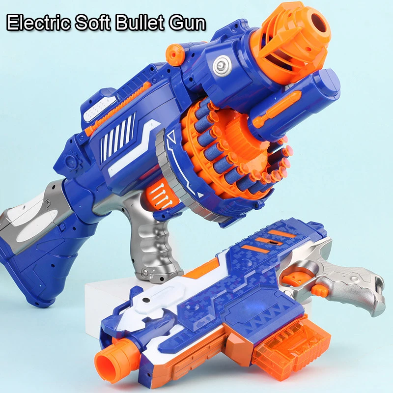 Coolfoxelectic Automatic Toy Gun Fo Nef Guns Snipe Soft