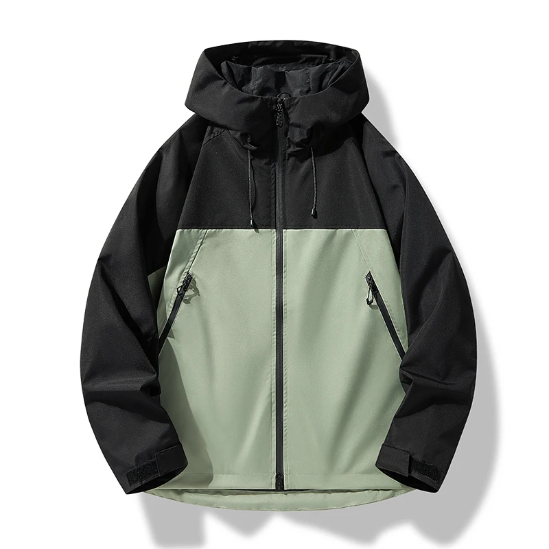 Mens Outdoor Sports Trenchcoat Autumn Winter Windproof Waterproof Couple Jacket