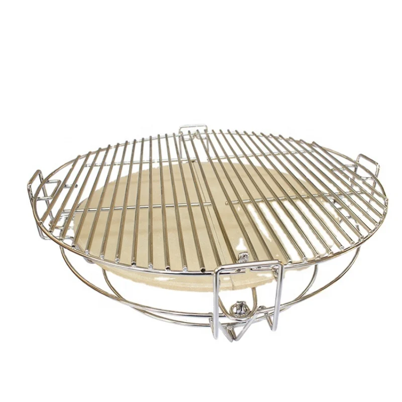 Stainless Accessory Bbq Grill Wire Mesh Kamado Parts Barbecue Tool