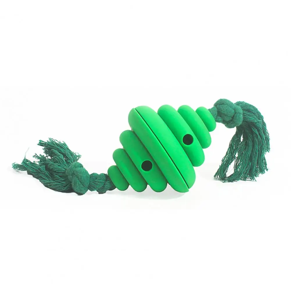 

Dog Toy for Gum Massage Food Set for Dogs Multi-functional Dog Toy Honeycomb Shape Teeth Food Dispensing for Outdoor Play