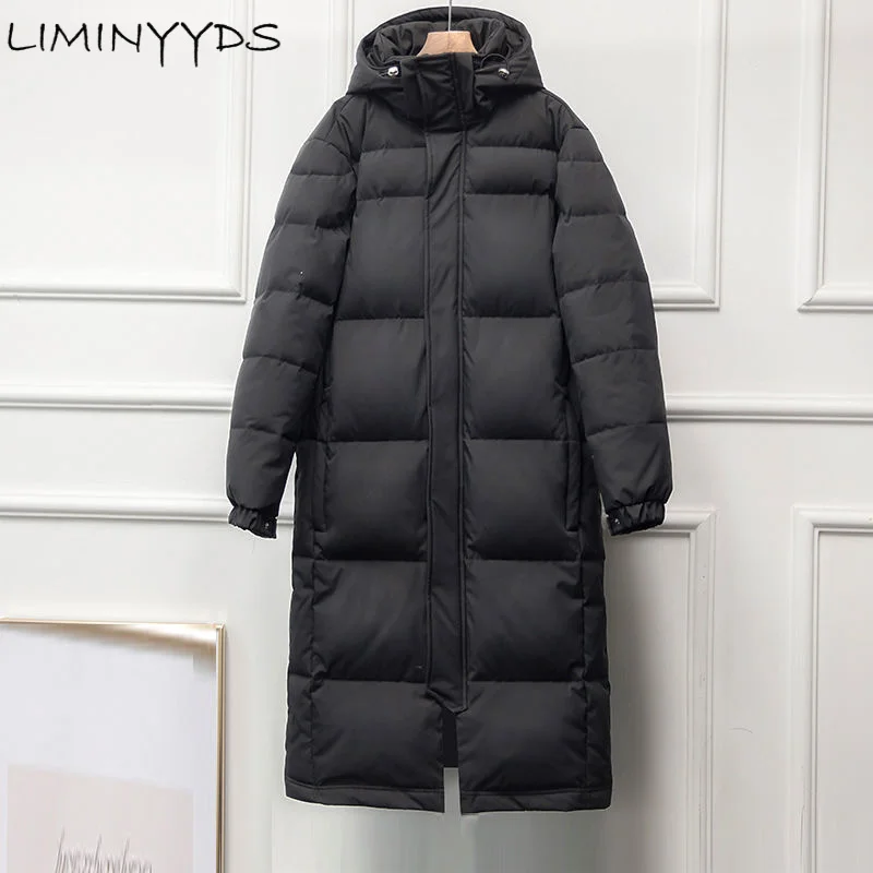 Abrigo Con capucha para Mujer otoño Cálido Grueso Largo Puffer invierno 2022 señoras Chaquetas de