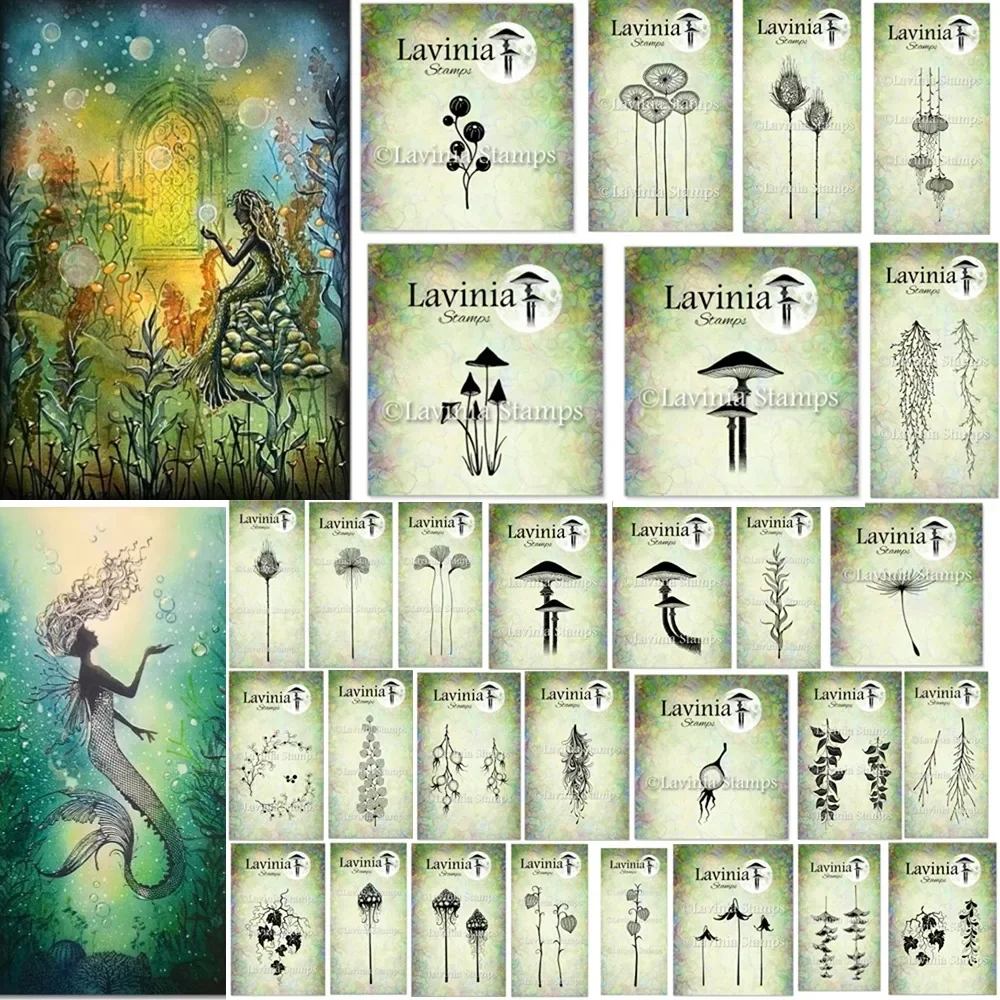 Poppy Pods Clear Stamp Seal Per Fai Da Te Die Scrapbooking Photo Album Card Making Forniture Decorative