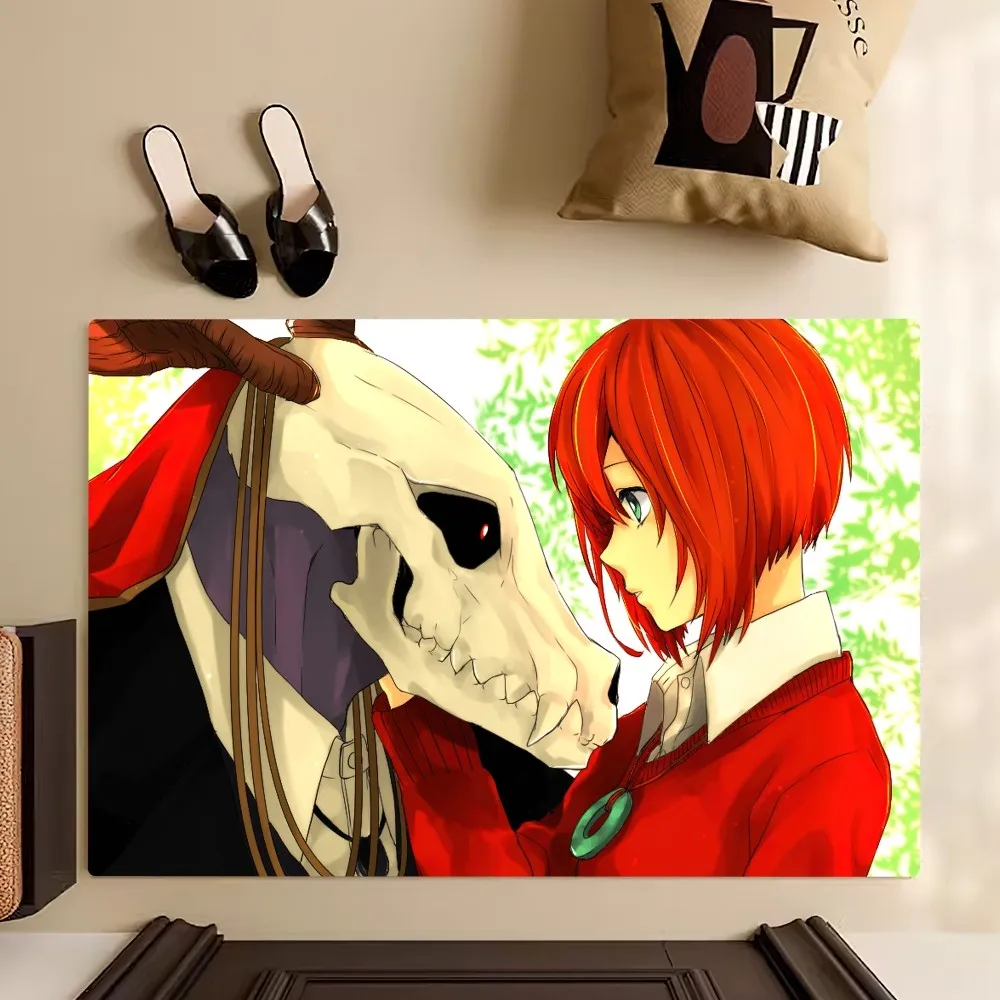 Anime The A-Ancient Magus B-Bride Floor Mat Bedroom Kitchen Door Bath House Super Absorbent Foot Non-slip 6