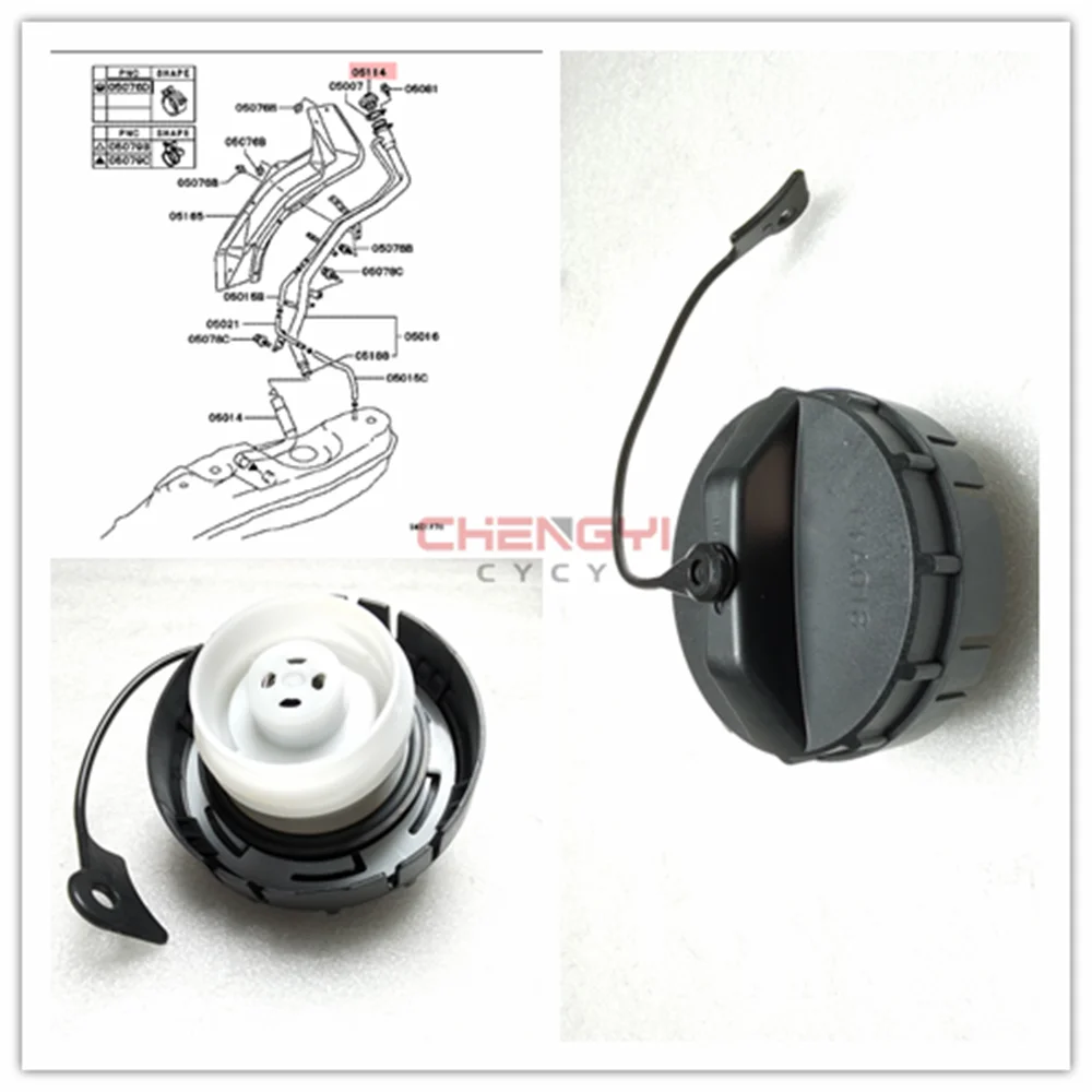 Fuel Cap In The Fuel Tank Filler Cap For Pajero Montero V63W V65W V73W V83W V8 V93W V97W Outlander CW5W CW6W MN106160