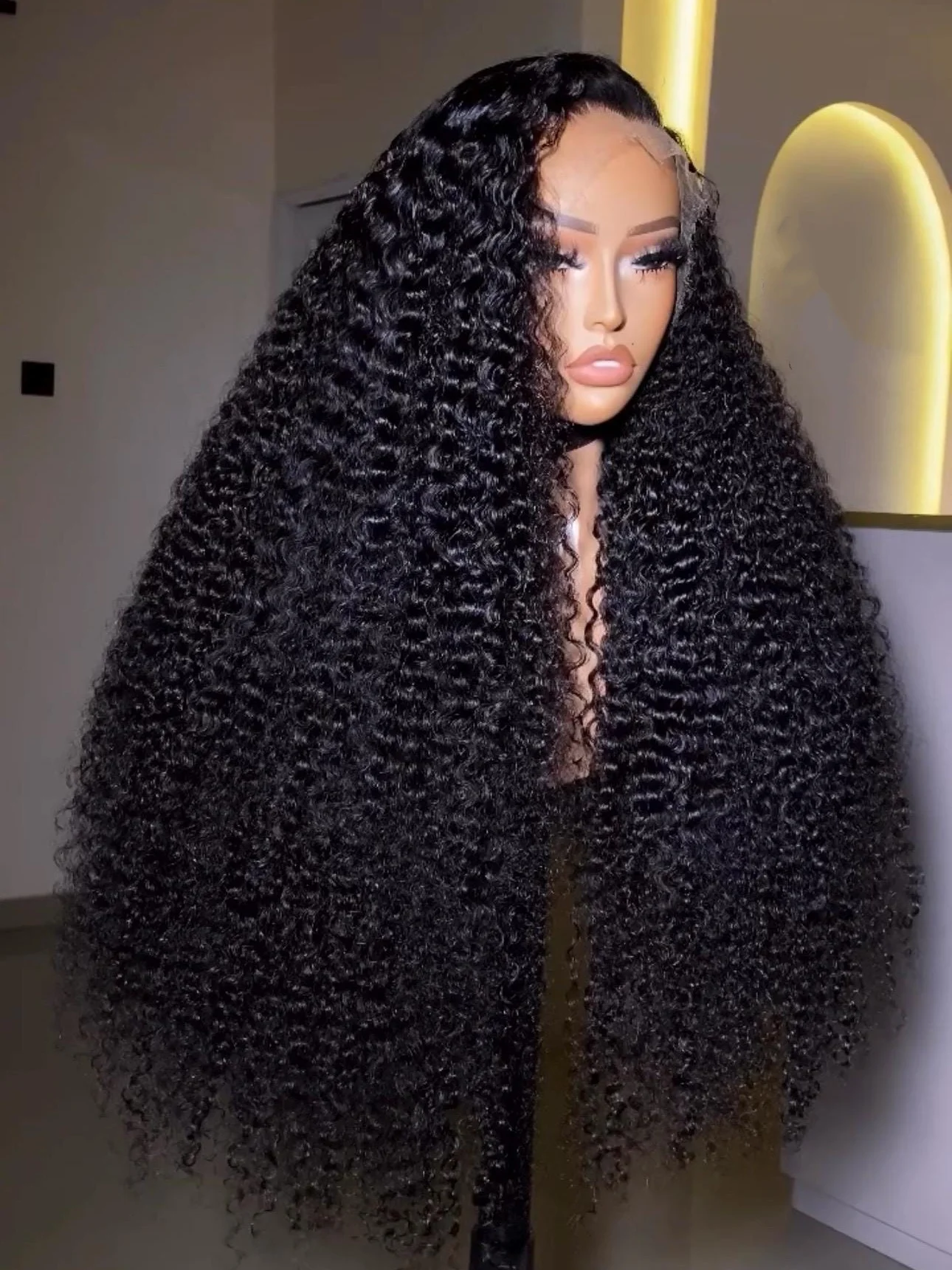 250 Density13x413x6 Kinky Curly wig Lace Front Jerry Curly Wigs Human Hair Brazilian Pre Plucked For Women With Baby Hair 1
