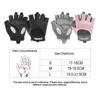 AOLIKES Breathable Cycling Gloves Workout Gym Gloves for Men Women Weight Lifting Fingerless Gloves Training Exercise Fitness 2