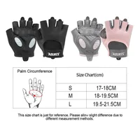 AOLIKES Breathable Cycling Gloves Workout Gym Gloves for Men Women Weight Lifting Fingerless Gloves Training Exercise Fitness 2