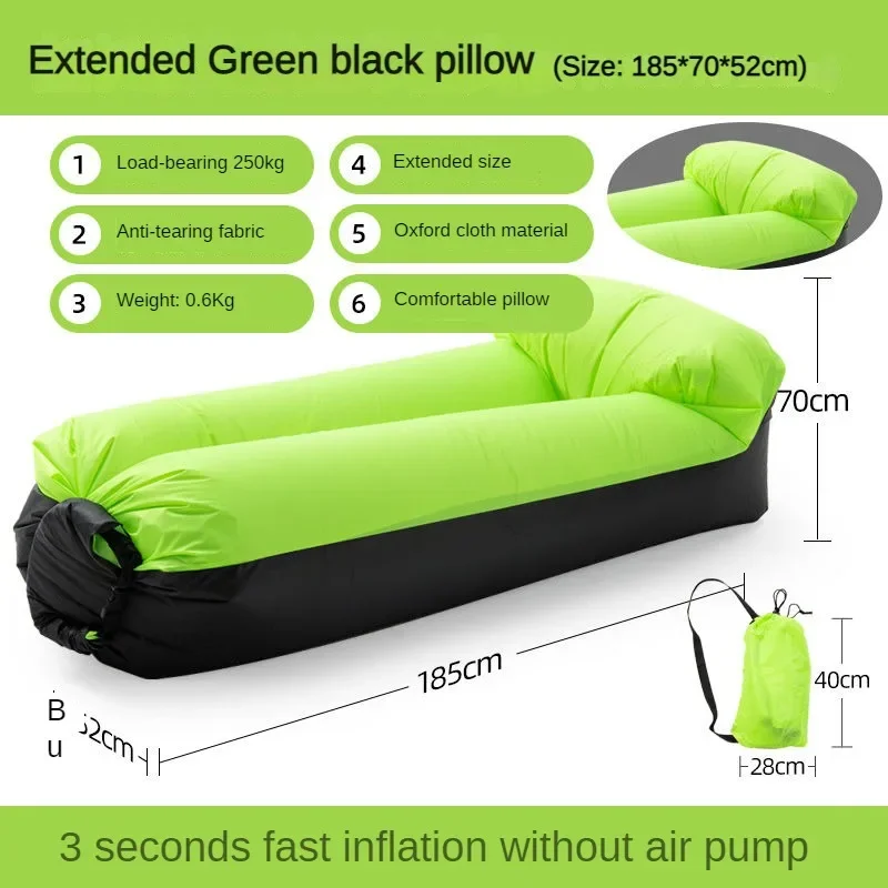 Self Inflating Air Sofa Sleeping Pad Ultralight Foldable Camping