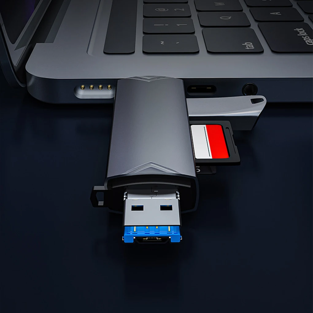 

USB 0 кардридер 6 в 1 с быстрой скоростью передачи из сплава для портативного и прочного, легкого в использовании, большой емкости