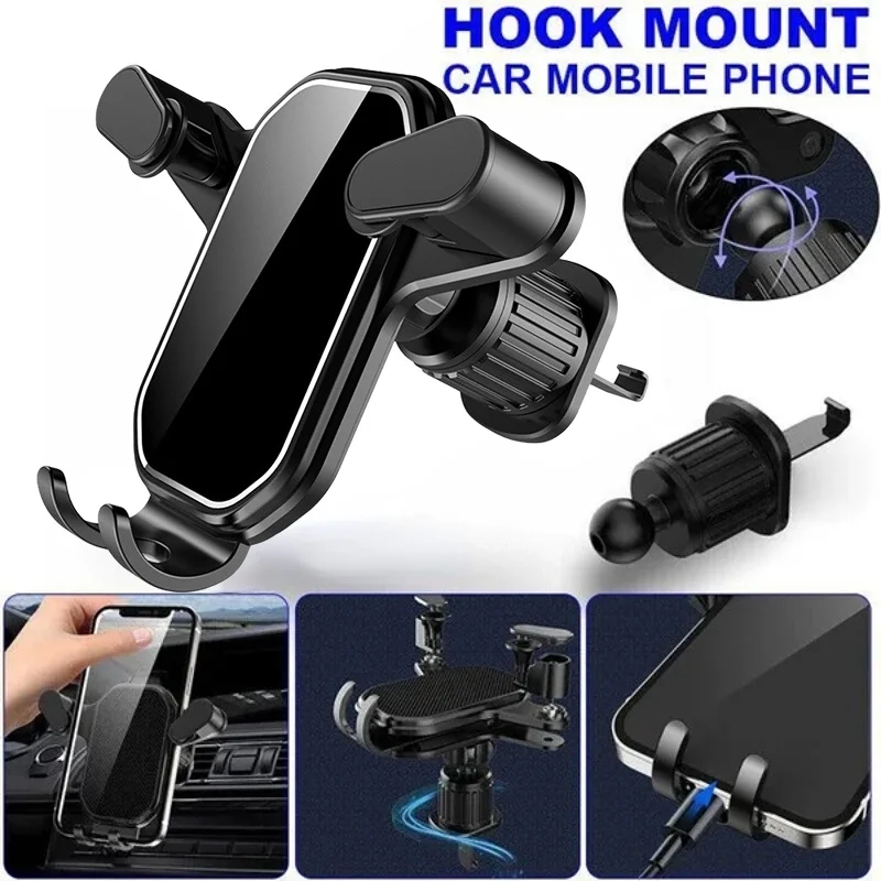 Universal Gravity Car Cell Phone Holder For Citroen C1 C2 C3 C4 C5 C6 C8  C4L DS4 DS6 GPS Stand Air Vent Clip Mount Accessories - AliExpress