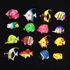 10PCS Artificial Ocean Tropical Fish Plastic Small Fake Tropical Fish Vivid Simulated Floating Fishes Fish Tank Decorations 2