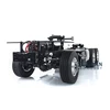 1/14 LESU 6X6 Metal Chassis for Remote Control Tractor Truck Tamiyay 1851 3363 RC Car Highline Cabin Toy Th15104-Smt3 5