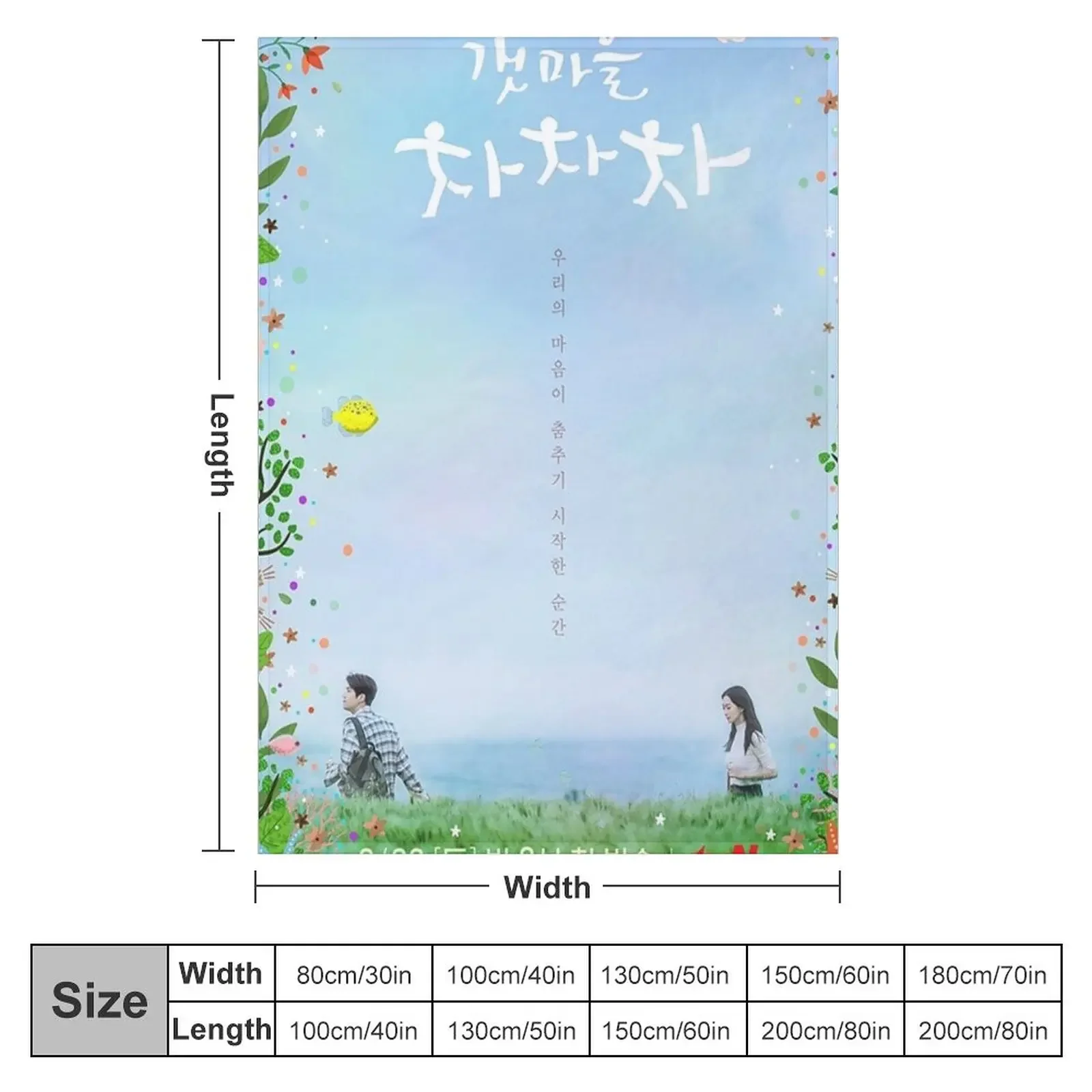 Hometown Cha Cha Cha Kdrama - Kim Seon Ho Throw Blanket Soft Big Blanket Polar blanket 2