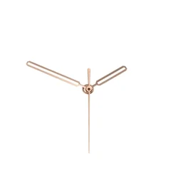 Premium NH35 Watch Needle Hands with Green Luminous Accents - Black, Silver, Gold Options (Rose Gold)