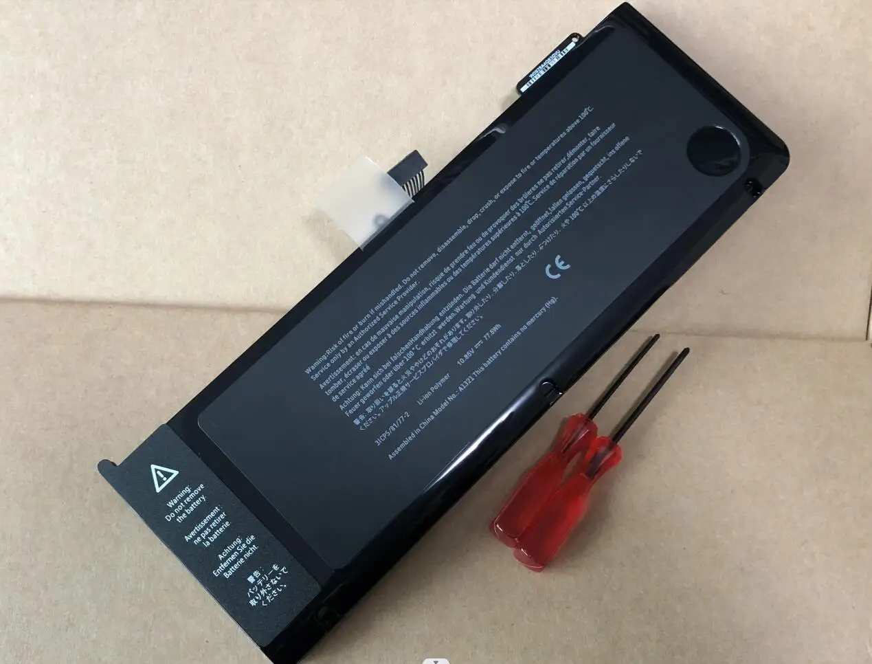 Bateria do Portátil para Apple Macbook Pro A1321 A1286 2009 Ano 2010 Versão 0206380-a 15 Polegadas - Imagem 3