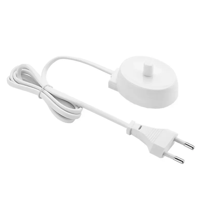 Universal Electric Toothbrush Charger Base with EU/US Plug, 220V-240V Replacement Charging Cord
