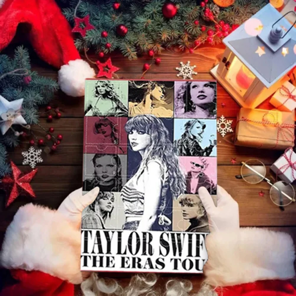 Taylor-Swift Bracelet Charm Advents Calendar Collectible Bracelet Charm Present Box For Men Women Christmas Gifts Advent Calenda christmas advent calendar