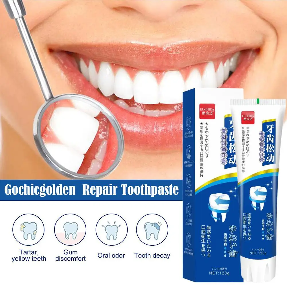 

120g Repair Toothpaste of Cavities Caries Whitening Plaque Protect Toothpaste Quickly Gums Remove Breath Eliminate Bad To K9G7