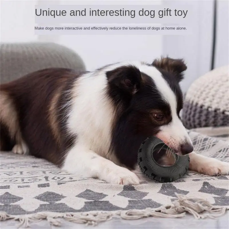 

Pet Toy Dog Molar Bite Resistant Interactive Tire Toy Pet Cleaning Teeth Dog Toys for Large Dogs Pet Products Dog Items