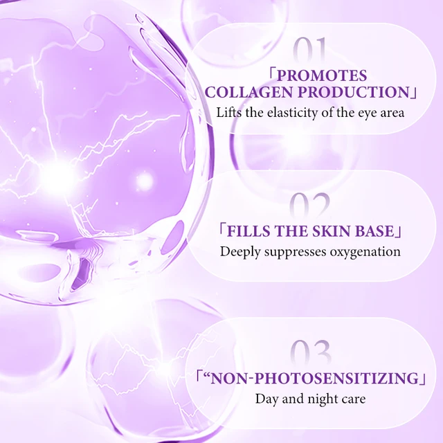 Instant Eye Bag Removal Cream Retinol Anti-Wrinkle Firming Skin Fade Fine Lines Anti Dark Circle Puffiness Brighten Eye skinCare